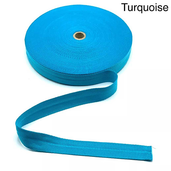 10m Long Acrylic Herringbone Twill Cotton Webbing Sew Strap Tape 