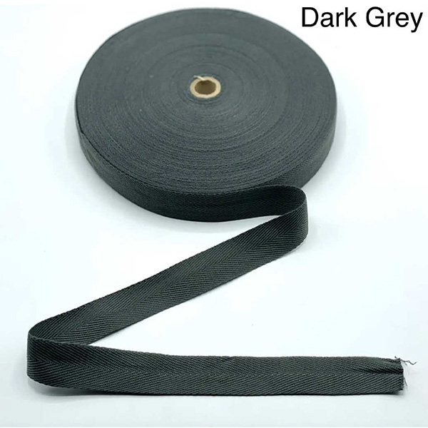 3m Acrylic Herringbone Twill Cotton Binding Apron Webbing Tape Sew Strap