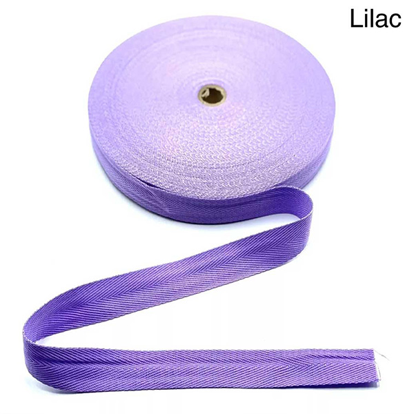 50m Long Soft Herringbone Twill Cotton Sew Webbing Strap Tape