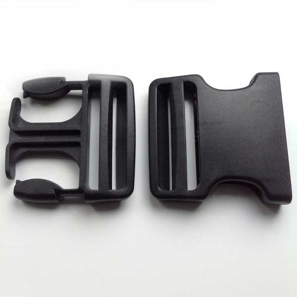 50mm Dual Adjust Black Side Release Buckles