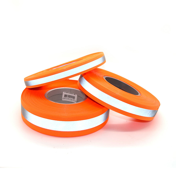  High Visibility Orange Polypropylene Webbing Strap with PP5 Tape